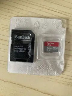 SanDisk Ultra 32GB microSDカード