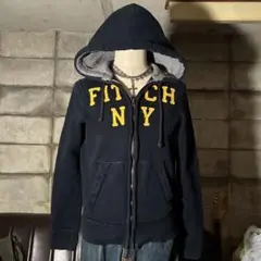 archive アバクロ　ジップアップ　パーカー　ロゴ　C-BOY アメカジ