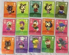 どうぶつの森　amiiboカード SPカード15枚セット　まめきち　つぶきち