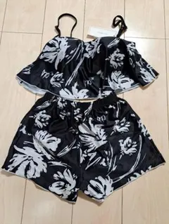 未使用　セパレート水着　ボタニカル