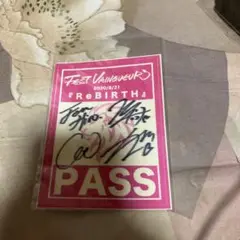 Fest Vaingueur 2020 サイン入りPASS