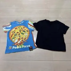 GU party party 半袖Tシャツ2枚セット 80のサムネイル