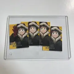 緑谷　アテンションステッカー　まとめ売り ヒロアカ アテンションステッカー 緑谷出久 ステッカー - メルカリ