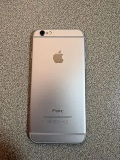 【美品】iPhone6 シルバー 16GB 100%