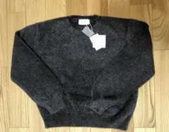 ROSIEE ラメシャギーニット　黒のサムネイル