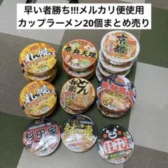 ニュータッチ凄面等 カップラーメンまとめ売り アソート 計20個