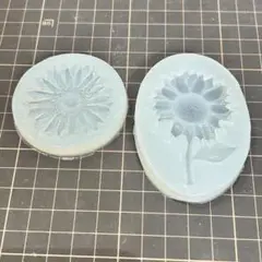 ひまわり　2種　新品　シリコンモールド