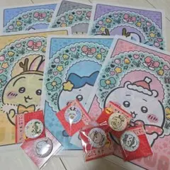 ちいかわ クリアファイル 缶ミラー セブンイレブン