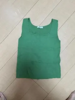 JEANASIS 緑 タンクトップのサムネイル