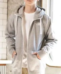 THE NORTH FACE パーカー ジップアップ　フーディー 裏起毛