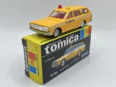 トミカNO.78 ニッサンセドリックワゴンファイアチーフカー 黒箱 日本製