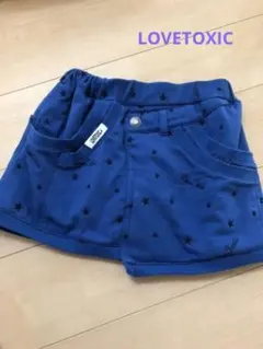 ラブトキシック♪スウェット生地スカート風ショートパンツM150