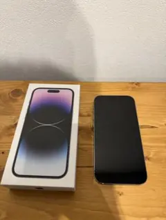iPhone 14 Pro 512GB ディープパープル SIMフリー 背面割れ - メルカリ