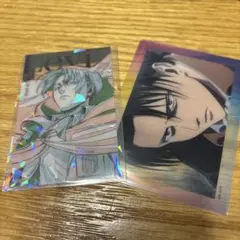 進撃の巨人　WIT STUDIO クリアカード　リヴァイ
