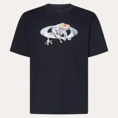 【新品未使用タグ付き】オークリーOAKLEY　半袖Tシャツ ブラック XLサイズのサムネイル