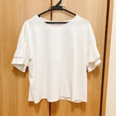 Lugnoncure 半袖 トップス カットソー 白 ホワイト Tシャツのサムネイル
