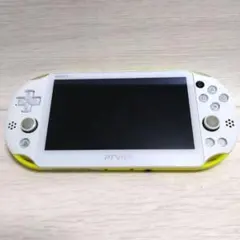 PS VITA PCH-2000　本体　ジャンク品 ホワイト/イエロー