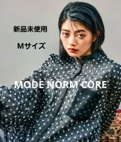 週末価格☆MODE NORM CORE フラワーエンブロレイヤーシャツ