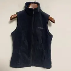 Columbia コロンビア フリース ベスト ブラック S