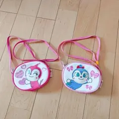 アンパンマンミュージアム ドキンちゃん コキンちゃん ショルダーバッグ