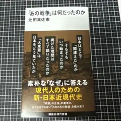 「あの戦争」は何だったのか　辻田真佐憲著