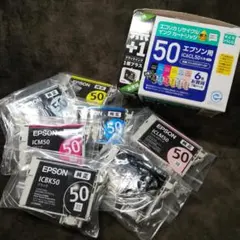 エプソン用　インクカートリッジ　6色　使用品　（MS248）