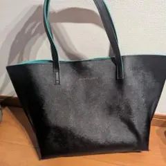 BEAMS LIGHTS ブラック　トートバッグ　A4