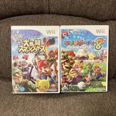 スマブラX マリオパーティ8 Wii ソフト セット