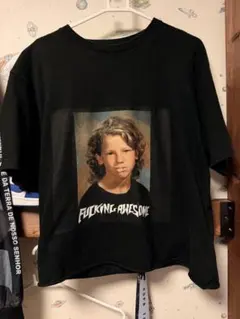 FUCKING AWESOME フォトプリント Tシャツ ブラックのサムネイル