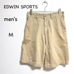 EDWIN SPORTS チノハーフパンツ M ベージュ 日本製 メンズ
