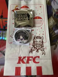 【即日発送】KFC×ウマ娘 コラボ缶バッジ マンハッタンカフェ＋α ②