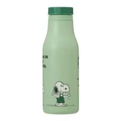 スターバックス スヌーピー ステンレスロゴボトルグリーン473ml