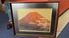 赤富士 富士山 秀山作 高岡銅器 彫金 伝統工芸品 ヴィンテージ - メルカリ