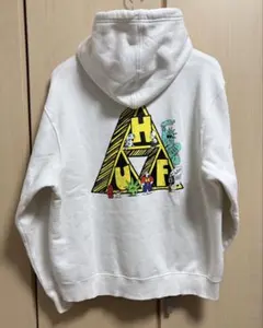 HUF SATURDAY MORNING TT Hoodie ホワイト