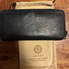 GANZO リザードレザー 長財布 保存袋付きのサムネイル