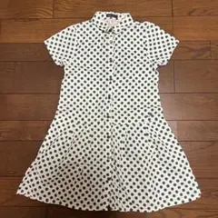 bebe ♡ドット柄 半袖ワンピース
