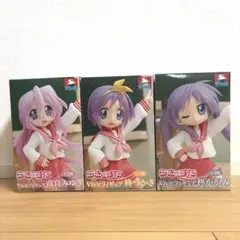 新品 らき☆すた Vivitフィギュア 3種セット