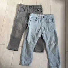 ZARA スキニーパンツ2枚セット