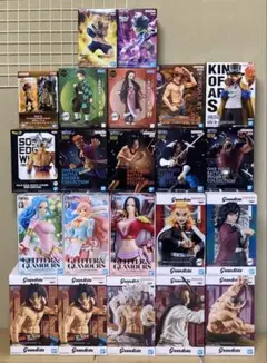 ワンピース　鬼滅の刃　ドラゴンボール　ハンターハンター　プライズフィギュアセット