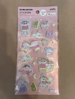 クレヨンしんちゃん ステッカー ふわふわ加工