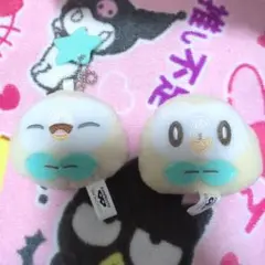 ポケピース フェイスマスコット キーチェーン付き モクロー 2種セット