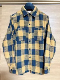 《稀少品》BONCOURA ワークシャツ サロンリミテッド デッドストック