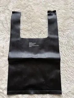 zucca ズッカ フェイクレザー マルシェバッグ﻿ ﻿ ムック本 黒 ブラック