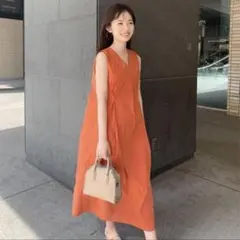 【Cara by Katrin TOKYO】tuck sun-dress