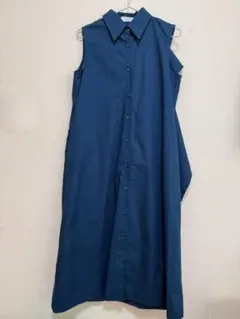 cawaii ノースリシャツワンピース　ディープブルー