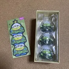 【トイ・ストーリー】リトルグリーンメン　クリスマスオーナメント　未使用　タグ付き ディズニー トイストーリー クリスマス リトルグリーンメン バズ