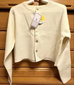 未使用品　ロペピクニック　カーディガン　ショート丈　サイズ36