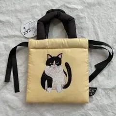 HIKOSEN CARA「ねこ猫ネコちゃん絵柄の小さなポーチ」小物入れ - メルカリ