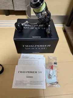 SHIMANO TWIN POWER SW8000HG スピニングリール - メルカリ