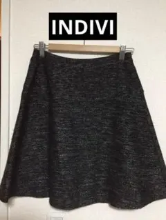 【INDIVI】SIZE 38 フレアスカート